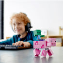LEGO Pig with Zombie Baby Minecraft