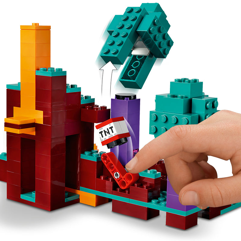 LEGO The Warped Forest Minecraft