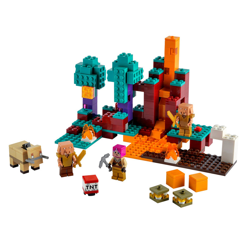 LEGO The Warped Forest Minecraft