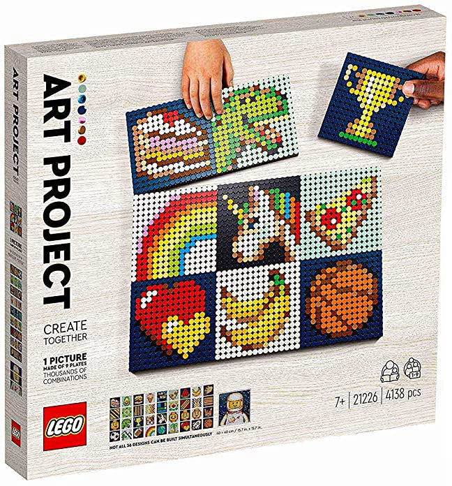 LEGO Art Project Create Together