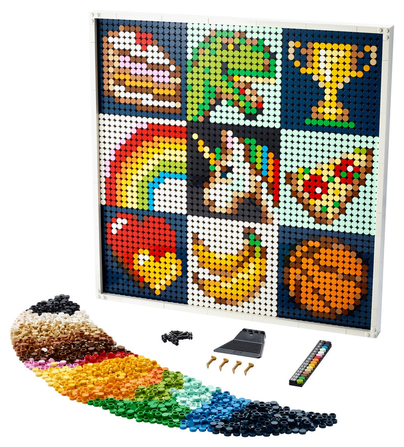LEGO Art Project Create Together