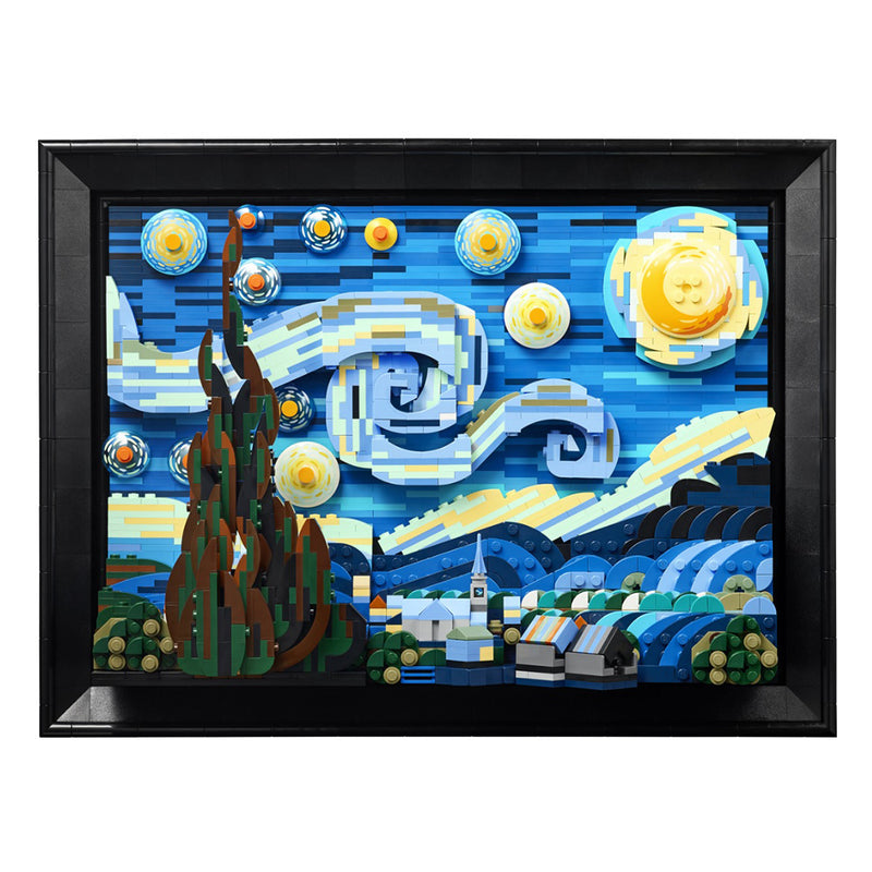 LEGO Vincent van Gogh - The Starry Night Ideas