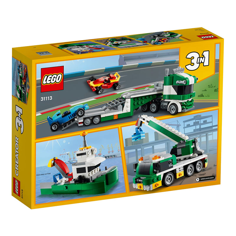 LEGO Race Car Transporter Creator