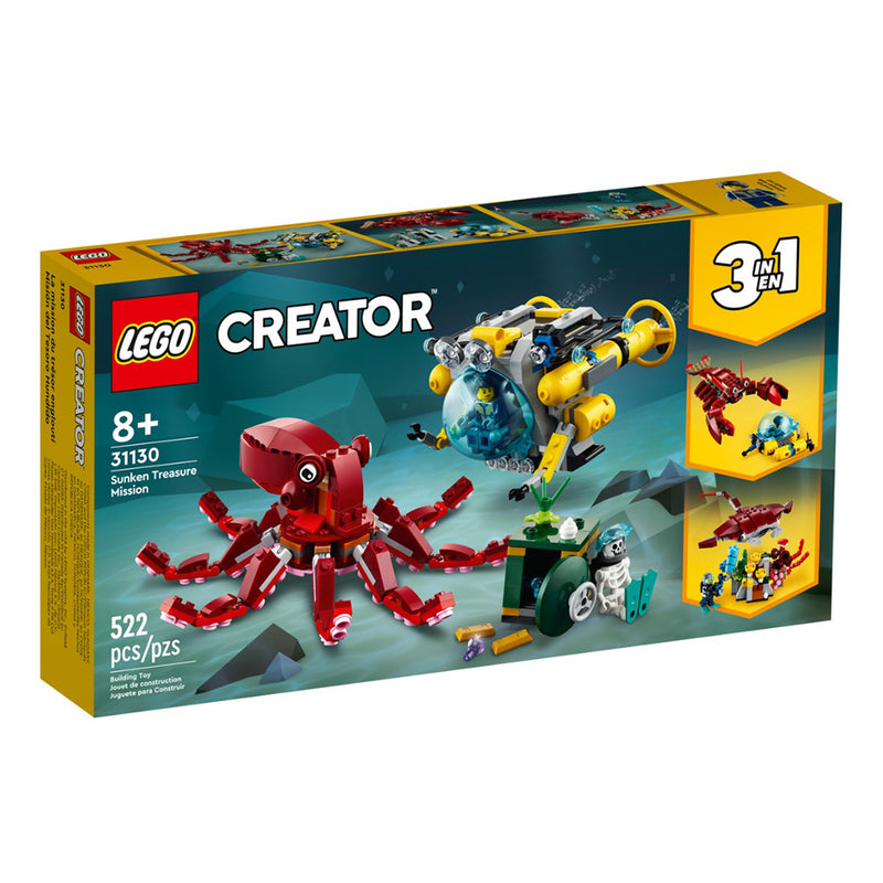LEGO Sunken Treasure Mission Creator