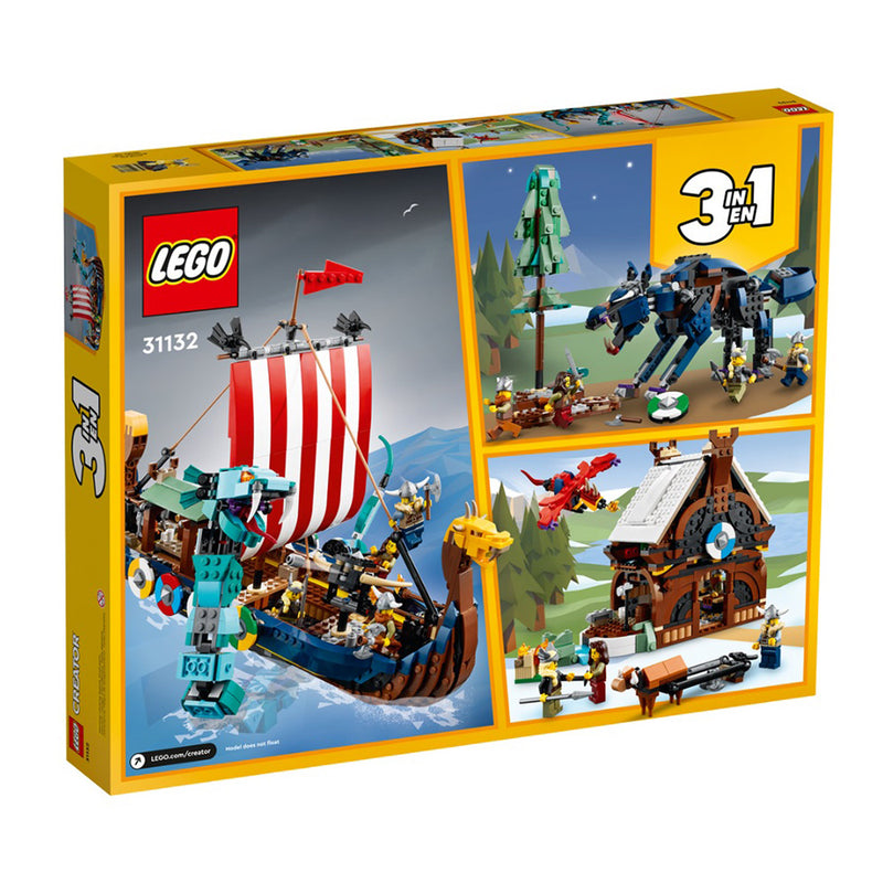 LEGO Viking Ship and the Midgard Serpent Creator