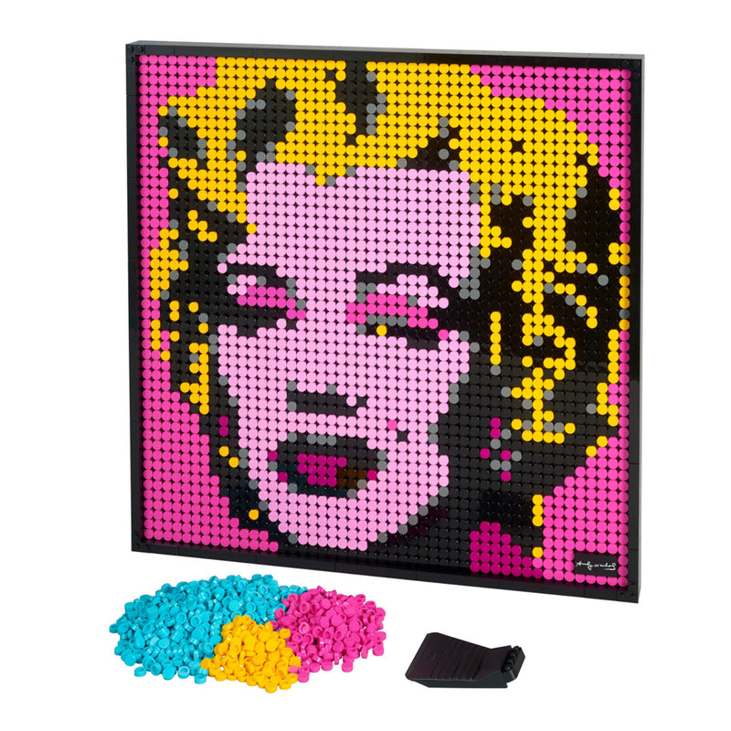 LEGO Andy Warhol's Marilyn Monroe LEGO Art