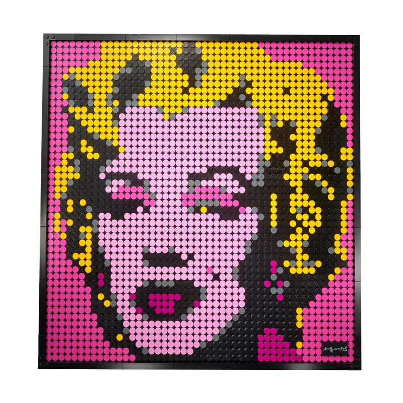 LEGO Andy Warhol's Marilyn Monroe LEGO Art