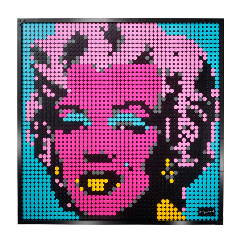 LEGO Andy Warhol's Marilyn Monroe LEGO Art
