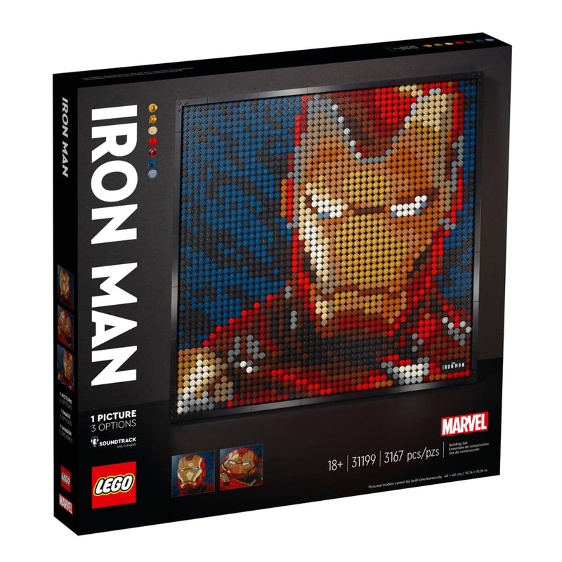 LEGO Marvel Studios Iron Man LEGO Art