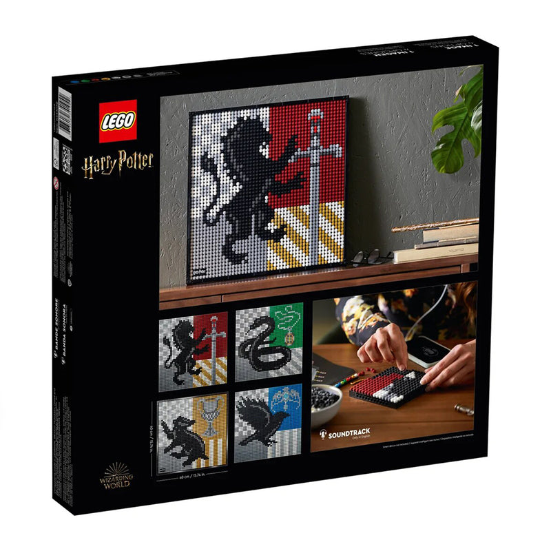 LEGO Harry Potter Hogwarts Crests LEGO Art
