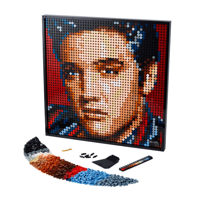 LEGO Elvis Presley “The King” LEGO Art