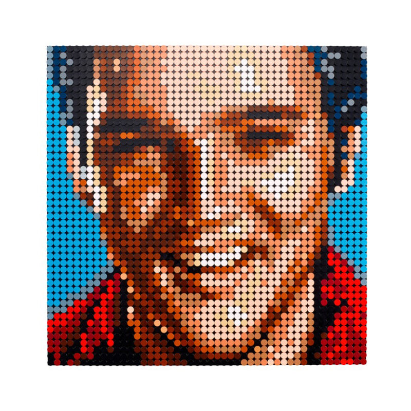 LEGO Elvis Presley “The King” LEGO Art