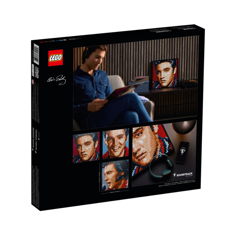 LEGO Elvis Presley “The King” LEGO Art