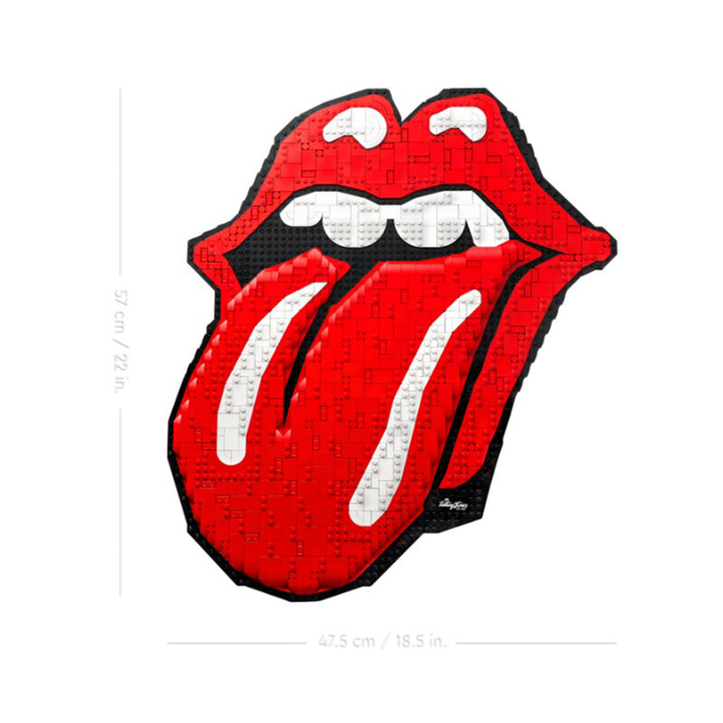 LEGO The Rolling Stones LEGO Art