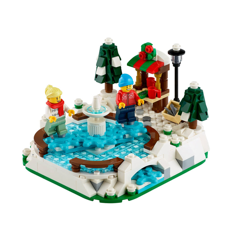 LEGO Ice Skating Rink Holiday