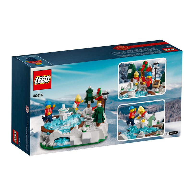 LEGO Ice Skating Rink Holiday