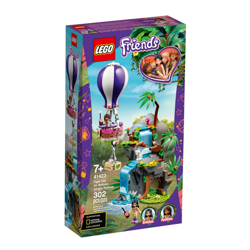 LEGO Tiger Hot Air Balloon Rescue Friends