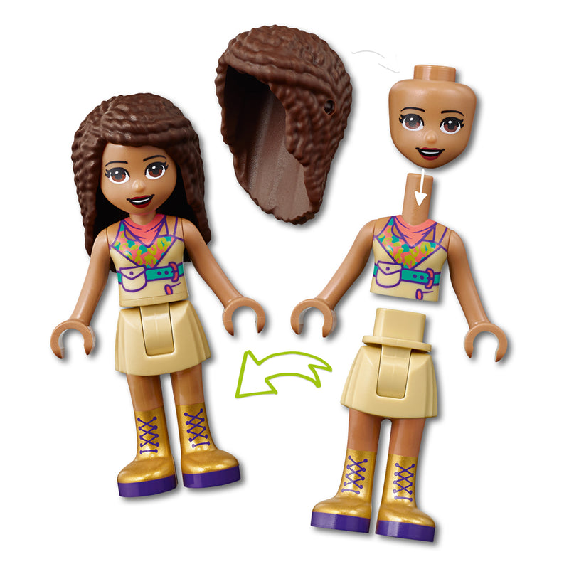 LEGO Tiger Hot Air Balloon Rescue Friends