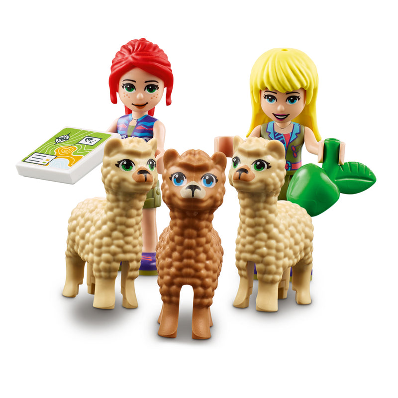 LEGO Alpaca Mountain Jungle Rescue Friends