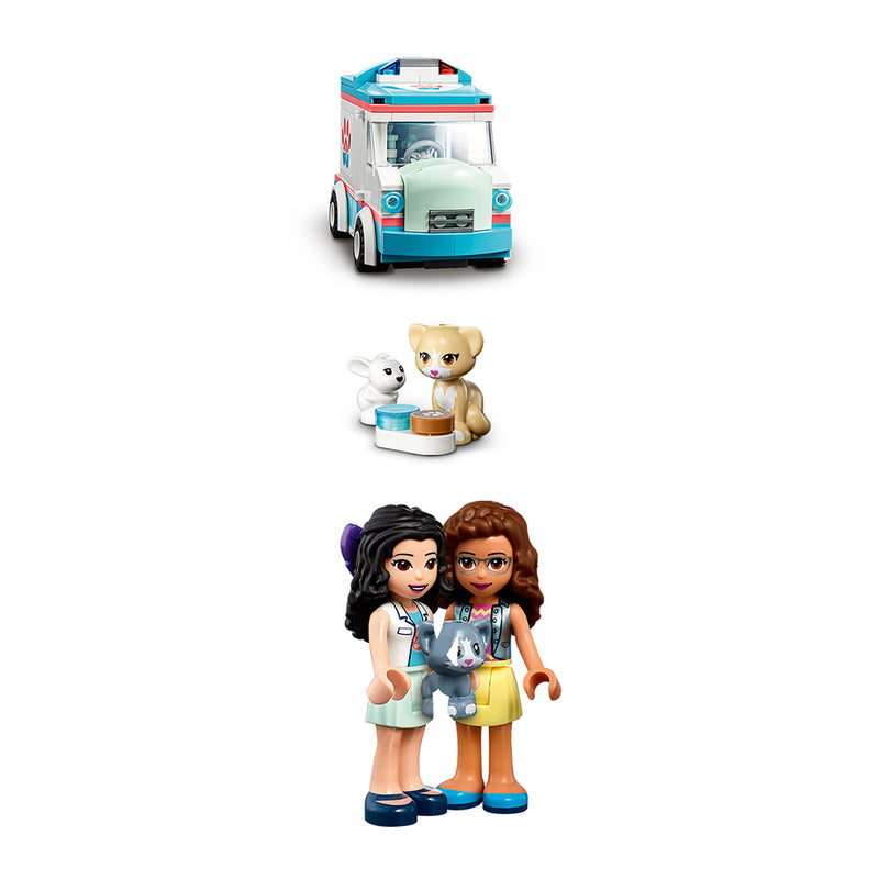 LEGO Vet Clinic Ambulance Friends