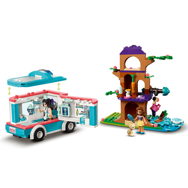 LEGO Vet Clinic Ambulance Friends