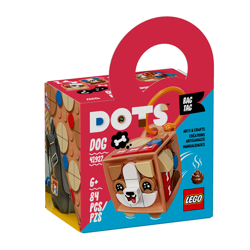 LEGO Bag Tag Dog DOTS