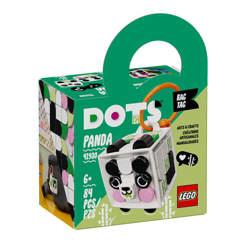 LEGO Bag Tag Panda DOTS