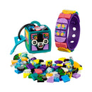 LEGO Neon Tiger Bracelet & Bag Tag DOTS