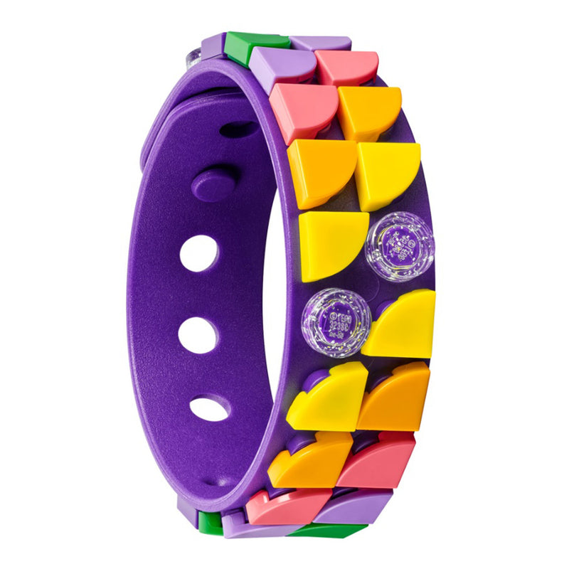 LEGO Neon Tiger Bracelet & Bag Tag DOTS