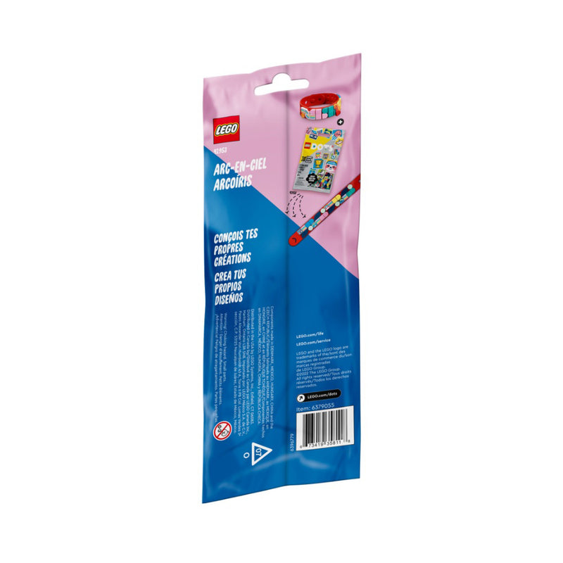 LEGO Rainbow Bracelet with Charms DOTS