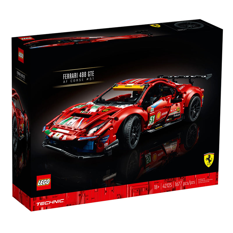 LEGO Ferrari 488 GTE AF Corse 51 Technic