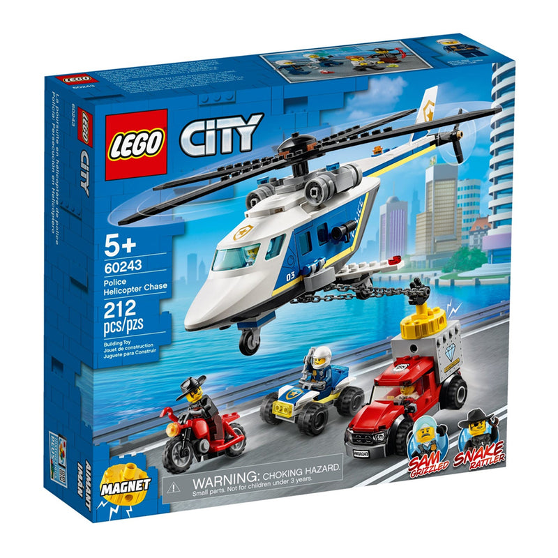 LEGO Police Helicopter Chase City