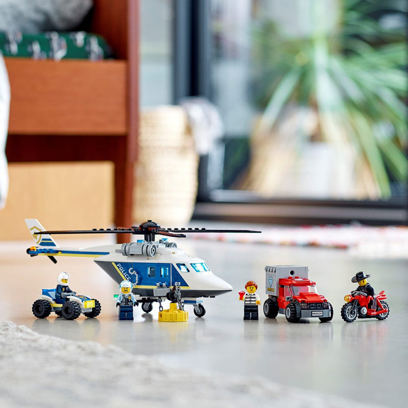 LEGO Police Helicopter Chase City