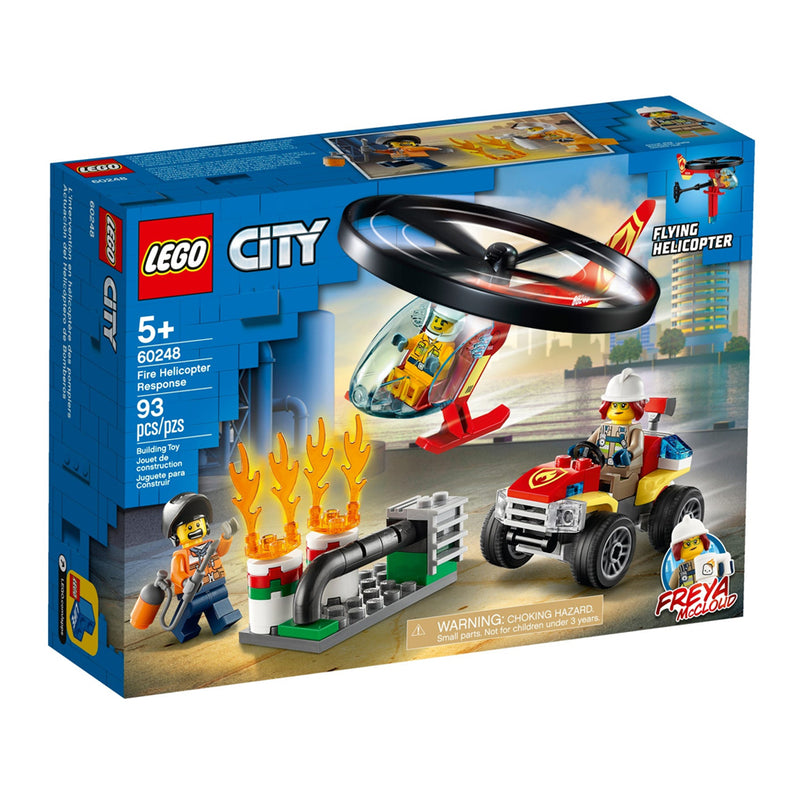 LEGO Fire Helicopter Response City