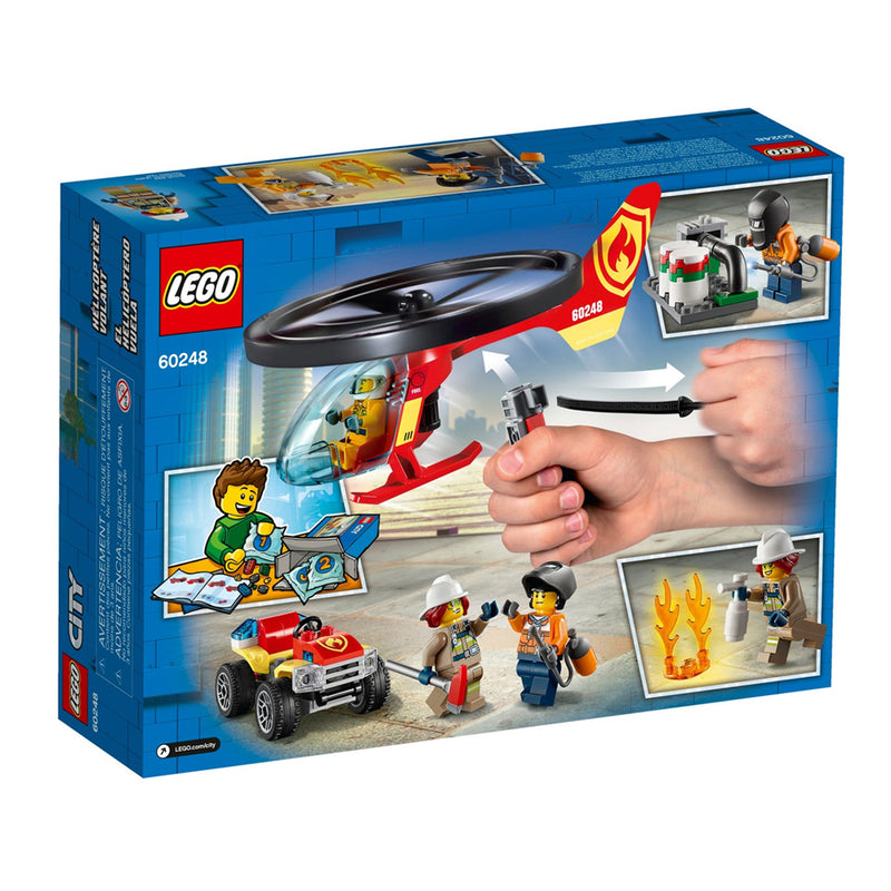 LEGO Fire Helicopter Response City