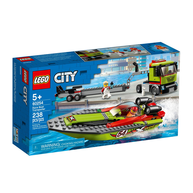 LEGO Race Boat Transporter City