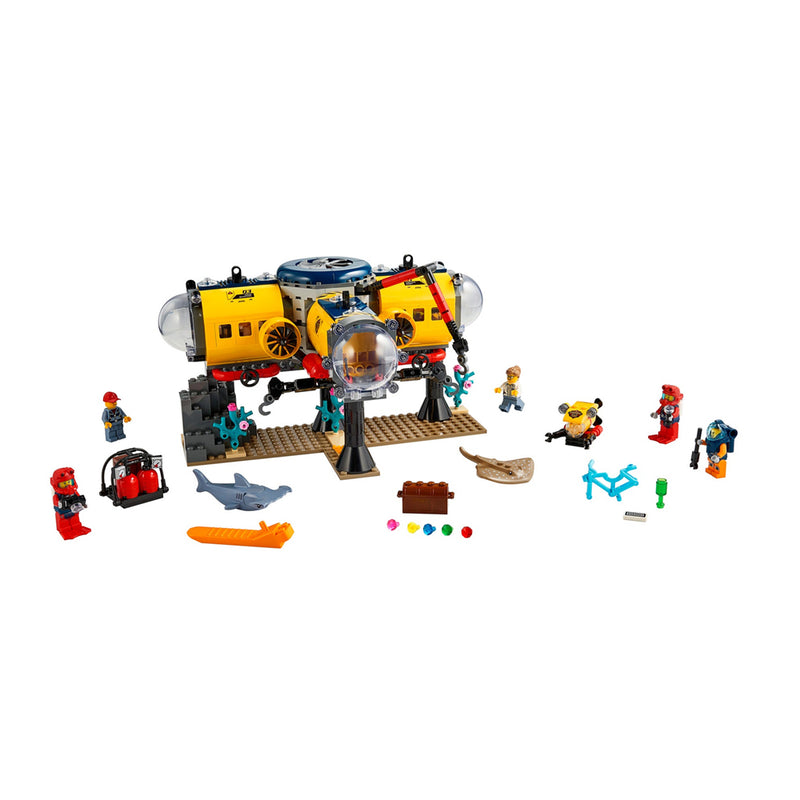 LEGO Underwater Research Station City