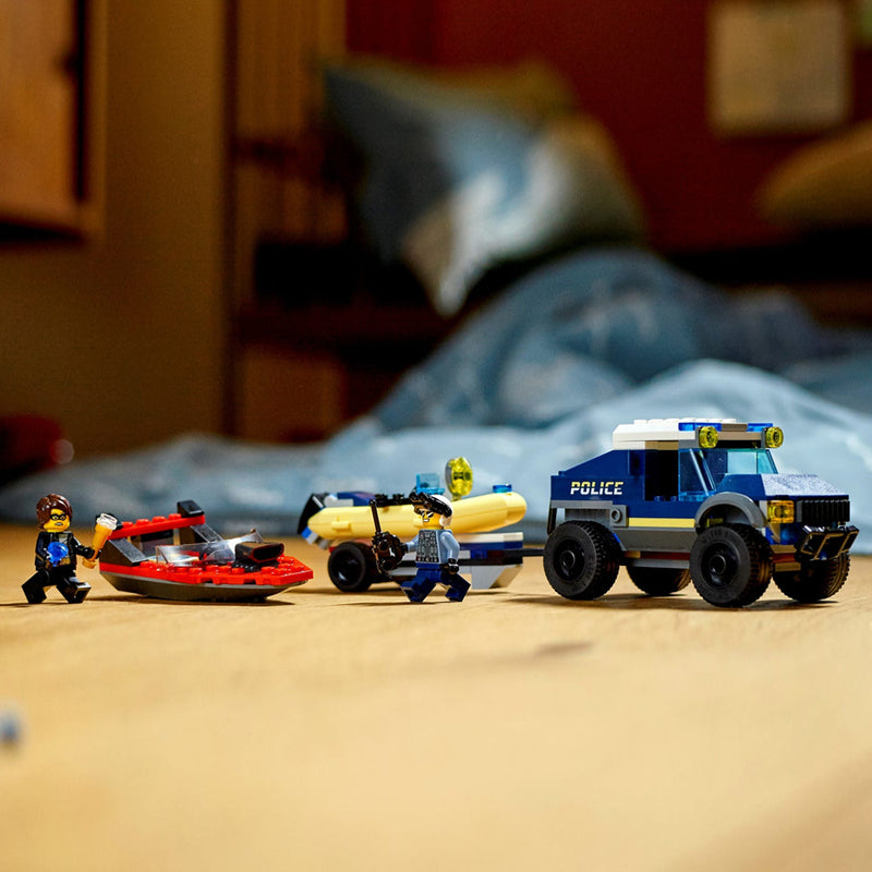 LEGO Elite Police Boat Transport City