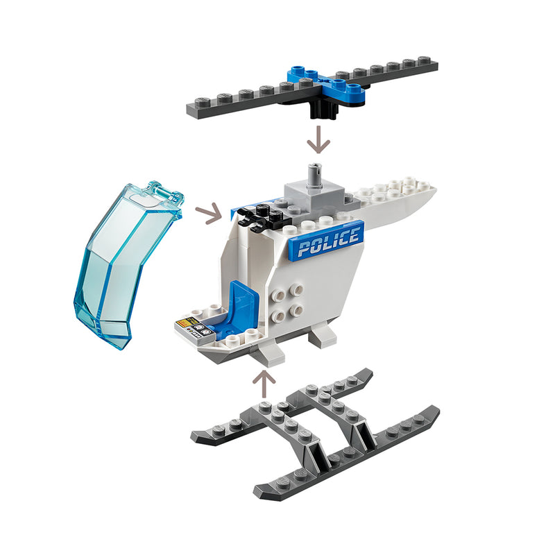 LEGO Police Helicopter City