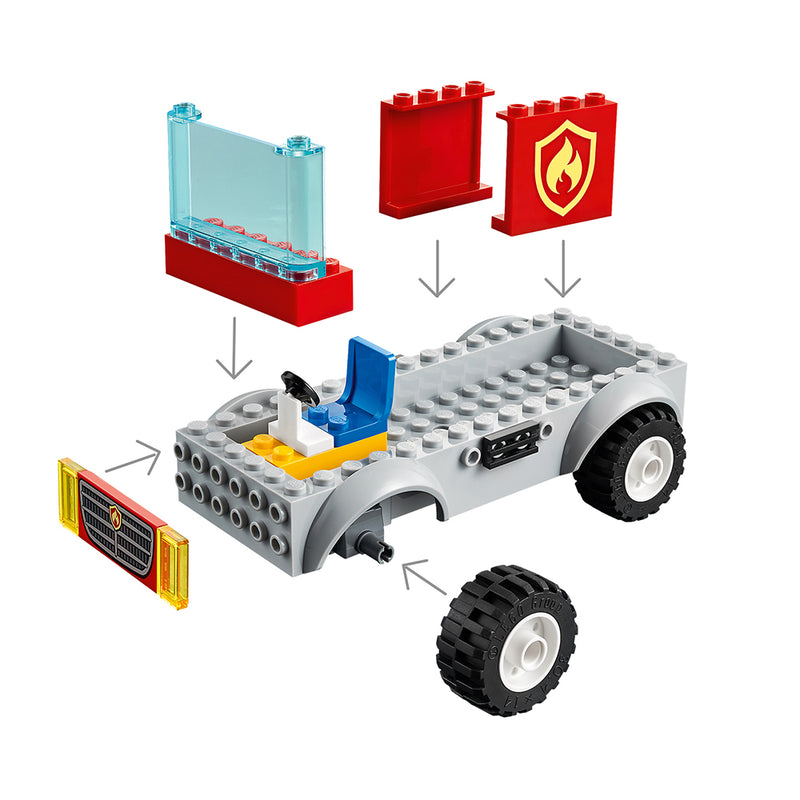 LEGO Fire Ladder Truck City