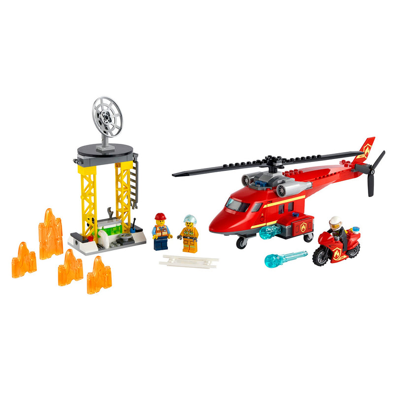 LEGO Fire Rescue Helicopter City