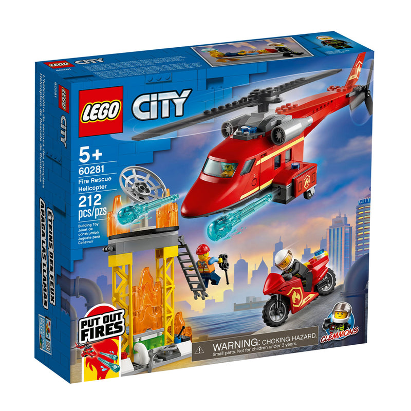 LEGO Fire Rescue Helicopter City