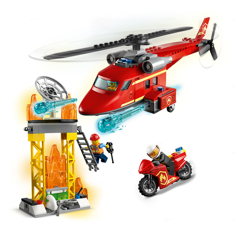 LEGO Fire Rescue Helicopter City