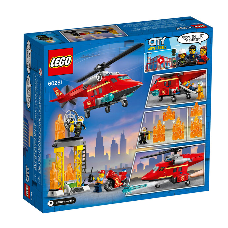 LEGO Fire Rescue Helicopter City