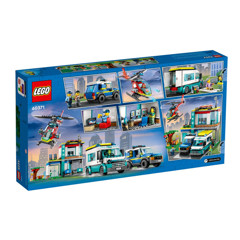 LEGO Emergency Vehicles HQ City