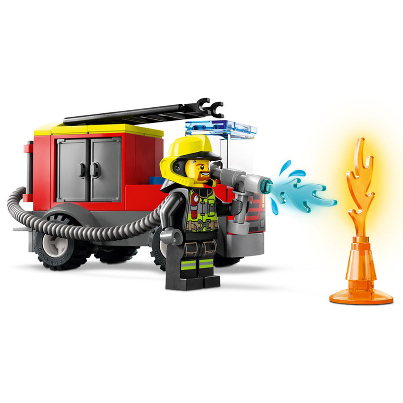 LEGO Fire Station and Fire Truck City