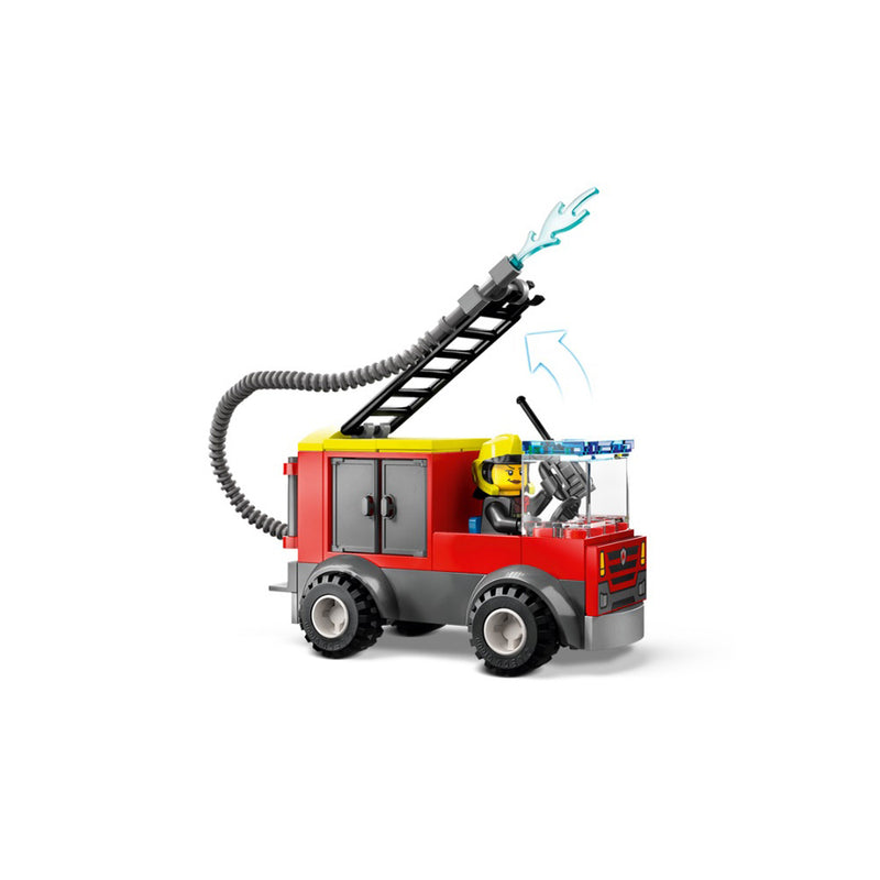 LEGO Fire Station and Fire Truck City