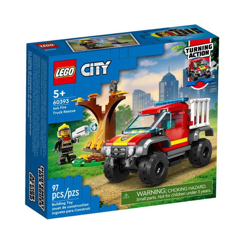 LEGO 4x4 Fire Truck Rescue City