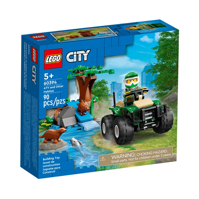 LEGO ATV and Otter Habitat City