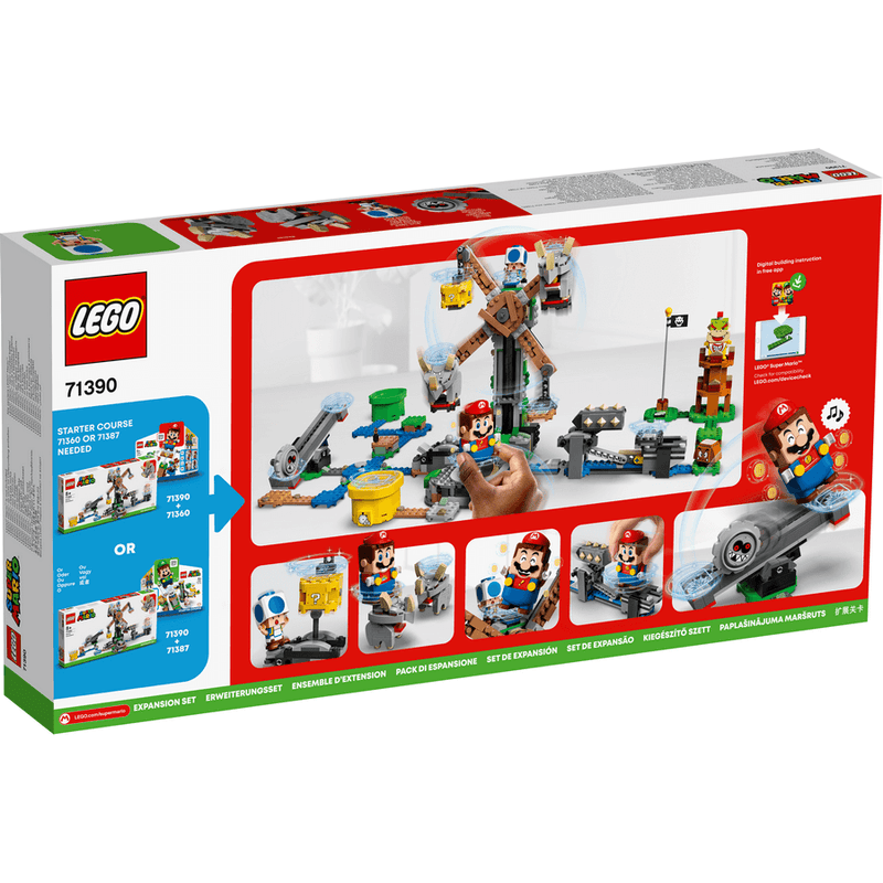 LEGO Reznor Knockdown Expansion Set Super Mario